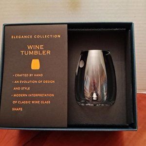 Two Waterford stemless tumblers, NIB